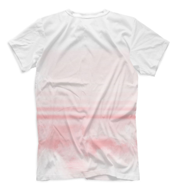Мужская футболка с изображением Форвард «Аль-Духаиля» Алмоез Али цвета Белый