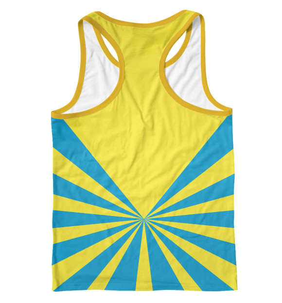 Мужская майка-борцовка с изображением Военно Воздушные Силы цвета Белый