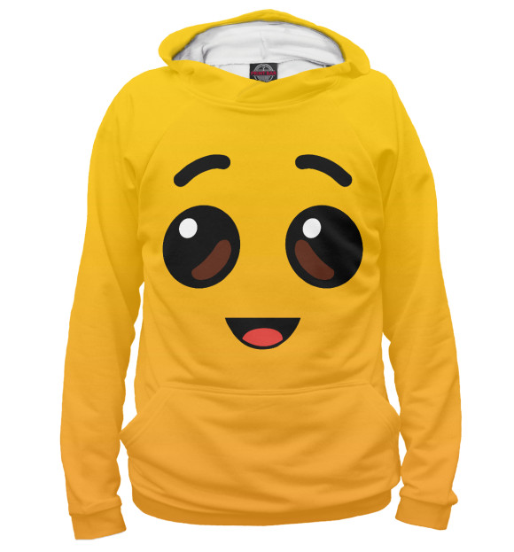 Женское худи с изображением Fortnite Банан цвета Белый