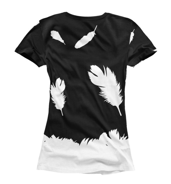 Женская футболка с изображением BRAWL STARS CROW цвета Белый