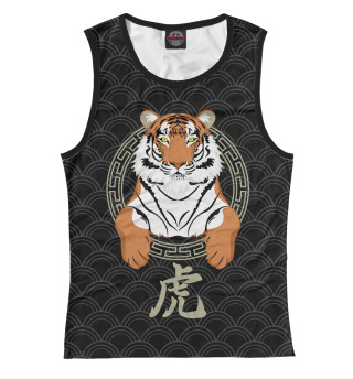 Майка для девочки Китайский тигр