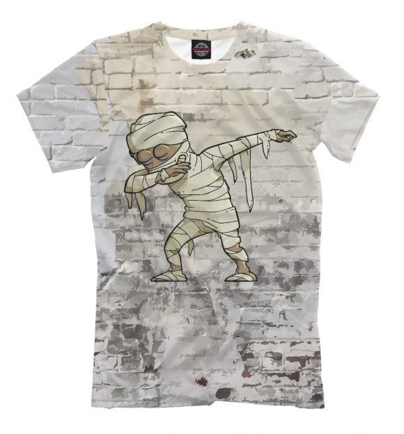 Футболка для мальчиков с изображением Mummy dab цвета Белый