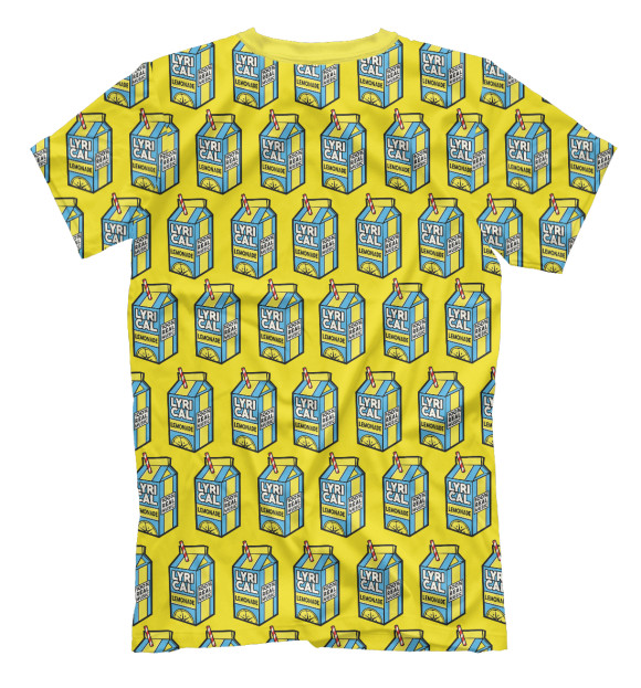 Мужская футболка с изображением Lyrical Lemonade цвета Белый