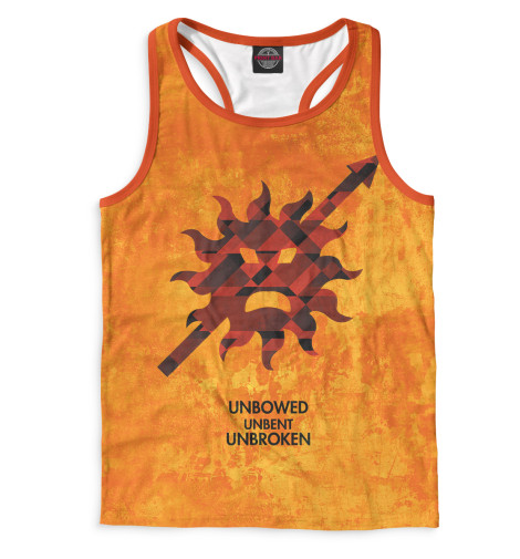 

Майки борцовки Print Bar, Оранжевый, Символ Мартеллов