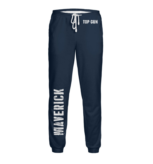 Мужские спортивные штаны с изображением Школа ТОПГАН цвета Белый