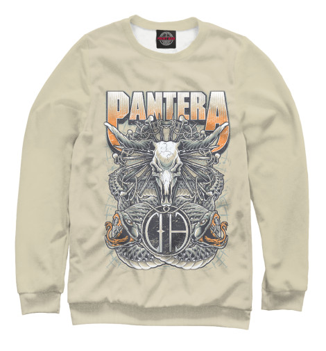 

Свитшоты Print Bar, Белый, Pantera