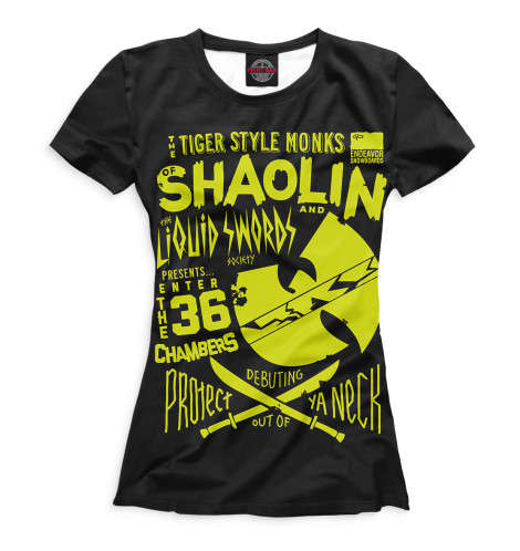 

Футболки Print Bar, Белый, Wu-Tang Clan