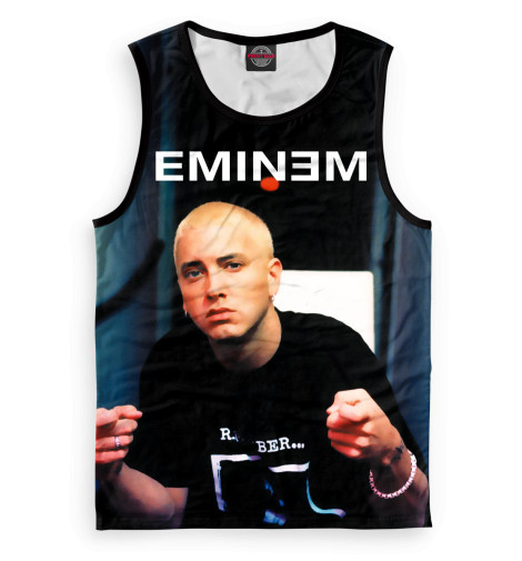 

Майки Print Bar, Белый, Eminem