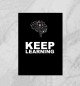 Плакат AI – Keep learning