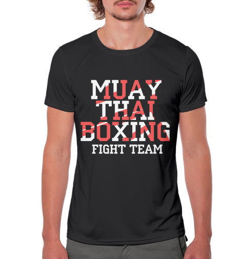 

Футболки Print Bar, Черный, Muay Thai Boxing