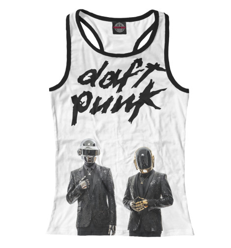 

Майки борцовки Print Bar, Белый, Daft Punk