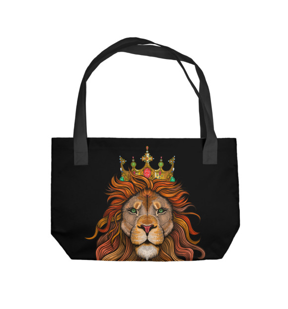Пляжная сумка с изображением Лев король цвета 