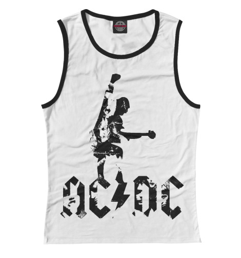 

Майки Print Bar, Белый, AC/DC