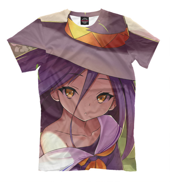 Футболка для мальчиков с изображением No Game No Life цвета Молочно-белый