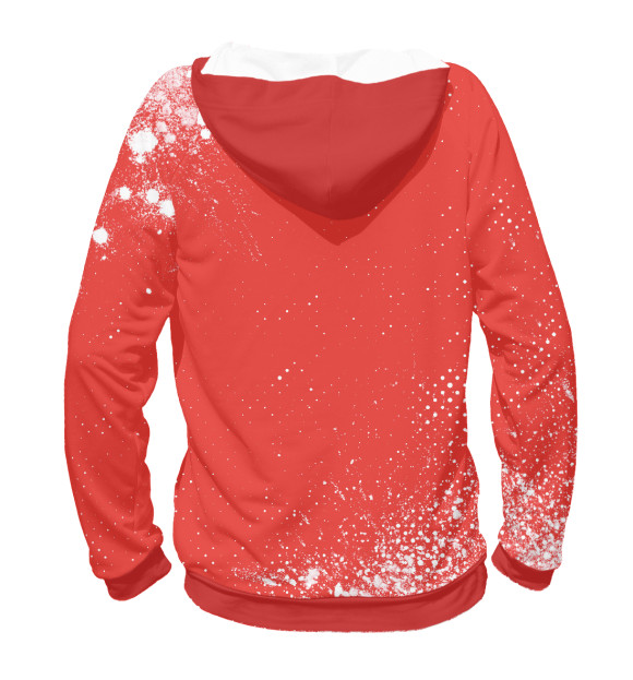 Мужское худи с изображением Советский Союз - Кулак | Арт цвета Белый