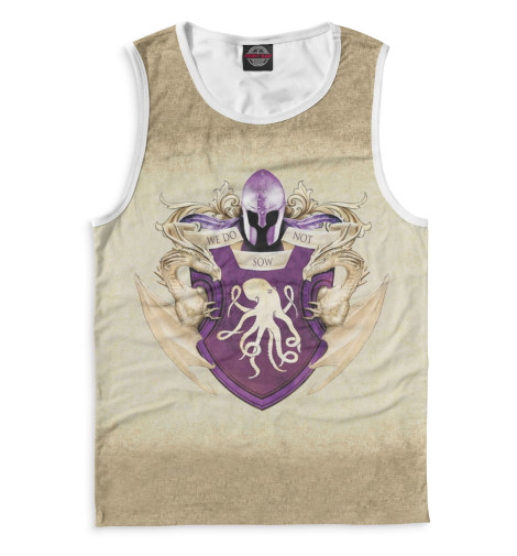 

Майки Print Bar, Бежевый, Символ Грейджой