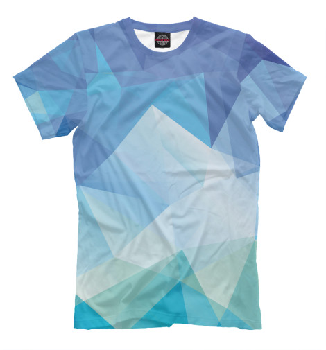 

Футболки Print Bar, Грязно-голубой, Azure
