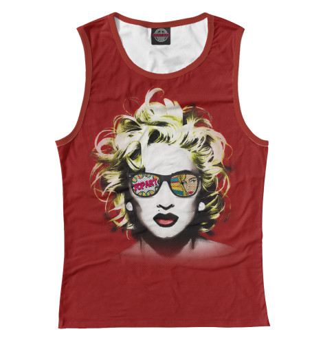 

Майки Print Bar, Белый, Madonna