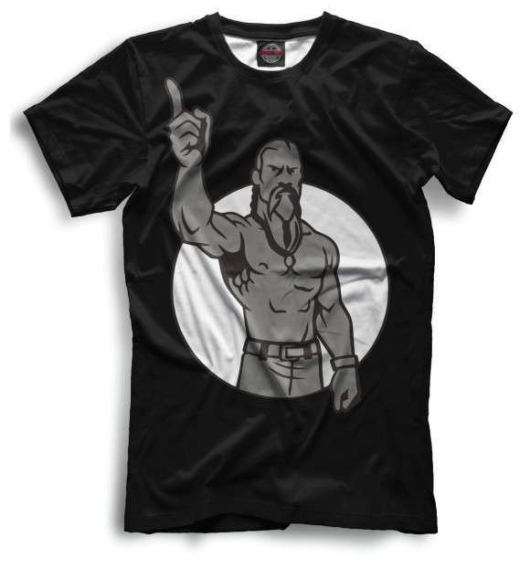 Футболка для мальчиков с изображением Techno Viking цвета Черный