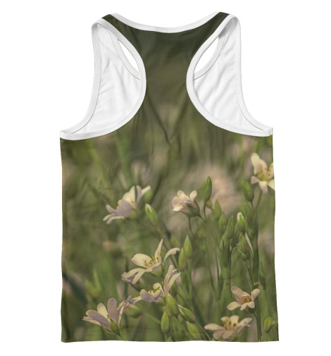 

Майки борцовки Print Bar, Белый, Полевые цветы