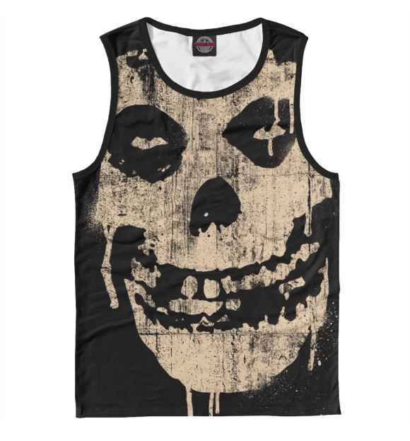 Майка для мальчика с изображением The Misfits цвета Белый