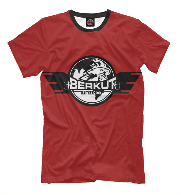 Женская футболка с изображением Berkut mma red цвета Светло-коричневый
