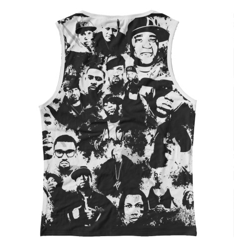 

Майки Print Bar, Белый, Хип хоп