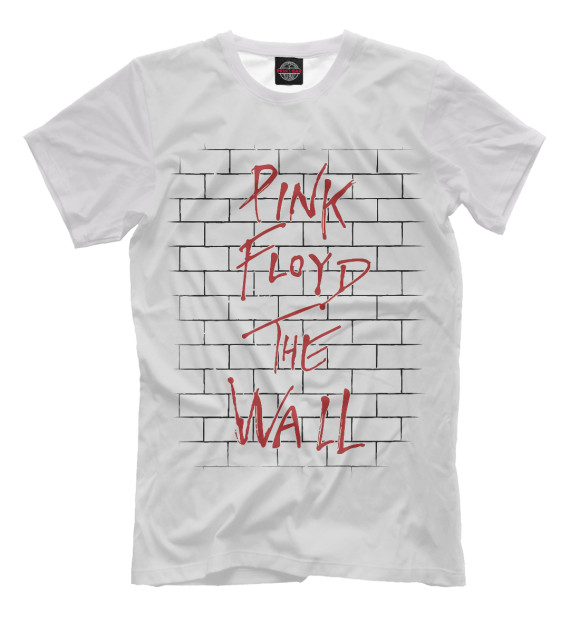 Мужская футболка с изображением Pink Floyd цвета Бежевый