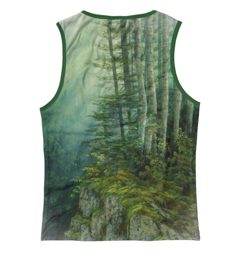 

Майки Print Bar, Белый, Мишка в Лесу