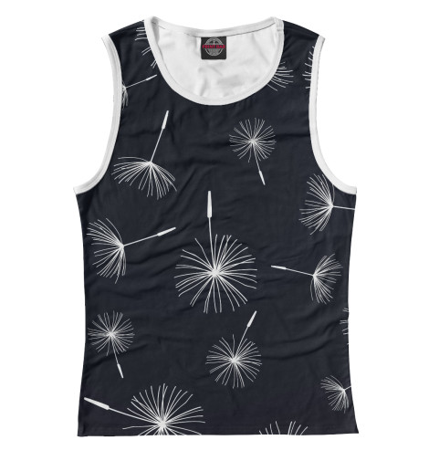 

Майки Print Bar, Белый, Одуванчик