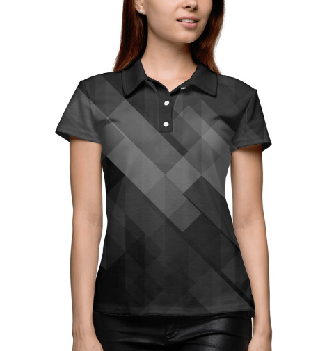 

Поло Print Bar, Белый, Geometric