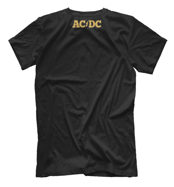 Мужская футболка с изображением AC/DC - 4 You цвета Белый