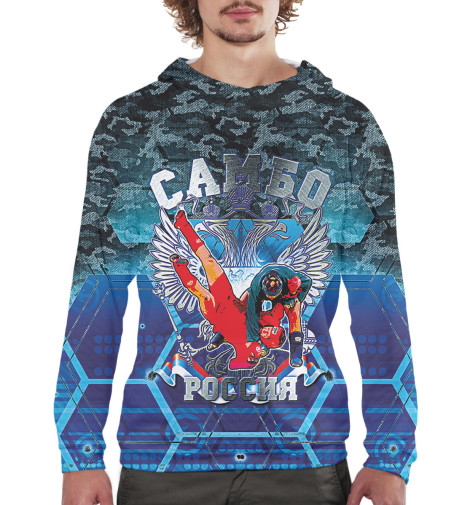 

Худи Print Bar, Белый, Самбо