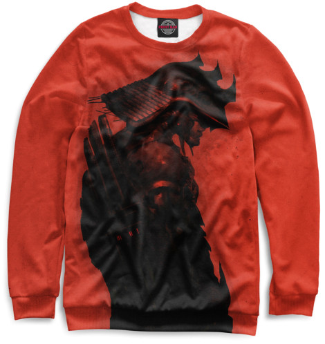 

Свитшоты Print Bar, Красный, Самурай