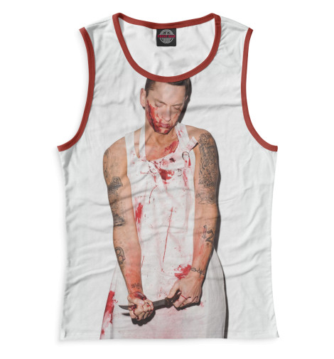 

Майки Print Bar, Белый, Eminem