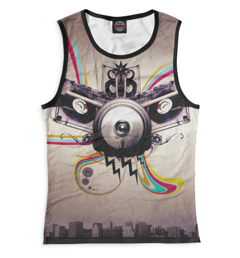 

Майки Print Bar, Белый, Trance