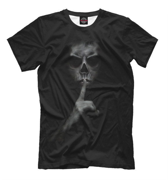 Мужская футболка с изображением Dark corpse цвета Черный