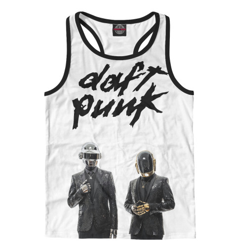 

Майки борцовки Print Bar, Белый, Daft Punk