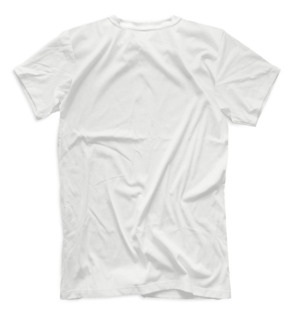 Мужская футболка с изображением Дорама цвета Белый