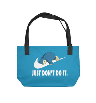 Пляжная сумка Don't do it