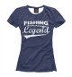 Футболка для девочек Fishing legend