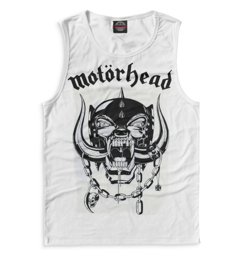 

Майки Print Bar, Белый, Motorhead