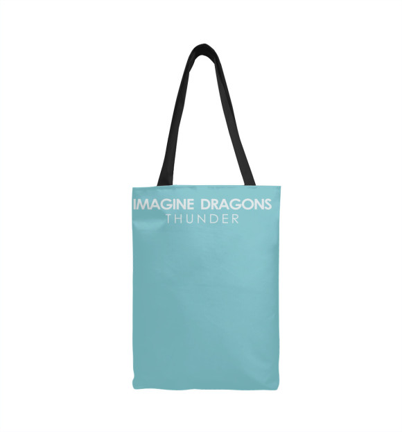 Сумка-шоппер с изображением Imagine Dragons цвета 