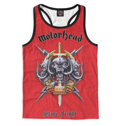 

Майки борцовки Print Bar, Белый, Motorhead