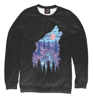 Мужской свитшот Grand Teton Reminder Wolf