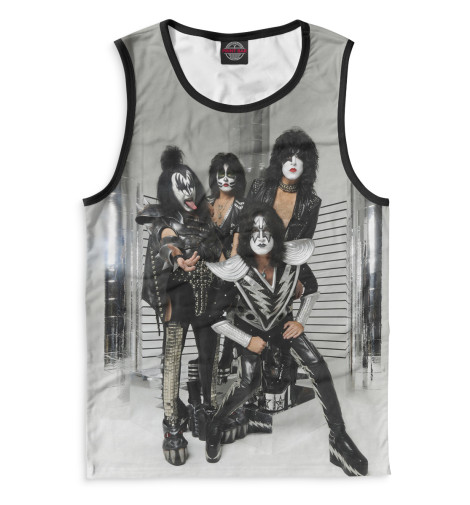 

Майки Print Bar, Белый, KISS