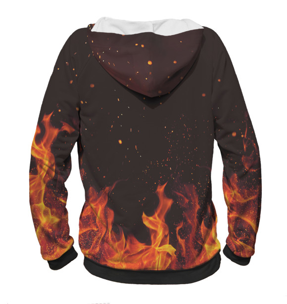 Женское худи с изображением Hearthstone цвета Белый