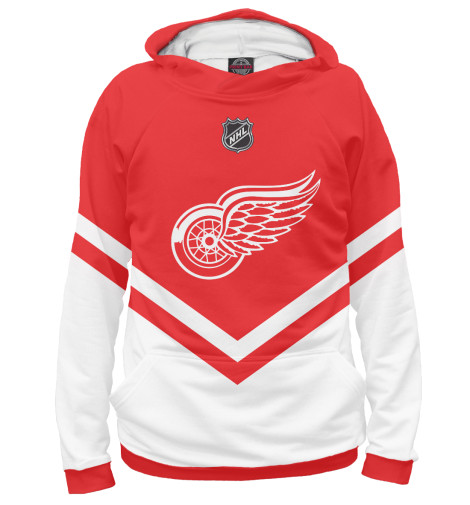 

Худи Print Bar, Белый, Detroit Red Wings