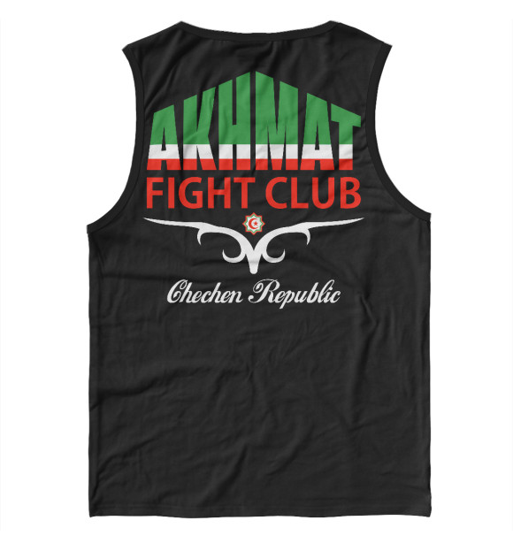 Майка для мальчика с изображением Akhmat - Fight Club цвета Белый