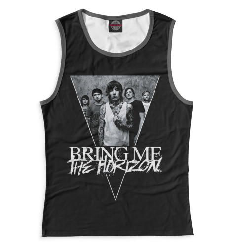 

Майки Print Bar, Белый, Bring Me The Horizon